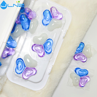 Lessive en perles 3-en-1 JL pour la maison – Capsules de gel lessiviel jetables pratiques 3-en-1 pour la maison
