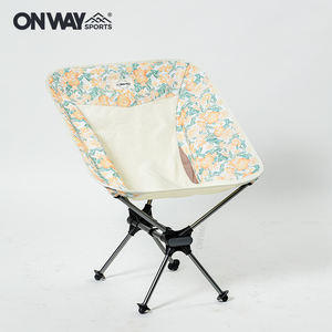 Onwaysports tutto in alluminio Natual Flower Design escursionismo sedia <span class=keywords><strong>luna</strong></span> campeggio - Product Image 1