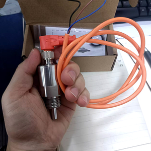 Interruptor <span class=keywords><strong>de</strong></span> Flujo Electrónico HNF10-A, Tipo Térmico con Sensibilidad Ajustable, Salida PNP NPN, IP67, 24V DC - Product Image 1