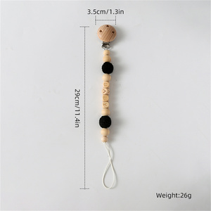 Chupetero Personalizado <span class=keywords><strong>con</strong></span> Diseño <span class=keywords><strong>de</strong></span> Animales, Libre <span class=keywords><strong>de</strong></span> BPA, para Bebés <span class=keywords><strong>de</strong></span> 0 a 12 Meses, <span class=keywords><strong>con</strong></span> Cadena <span class=keywords><strong>de</strong></span> <span class=keywords><strong>Silicona</strong></span> y Clip para Sujetar el <span class=keywords><strong>Chupete</strong></span>, <span class=keywords><strong>con</strong></span> <span class=keywords><strong>Nombre</strong></span> - Product Image 6