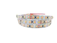 CRI 90 Strip lampu LED SMD 2835 tembaga tinggi dengan Remote Control 2700K/5000K warna Temp 24V DC 120-240leds/m