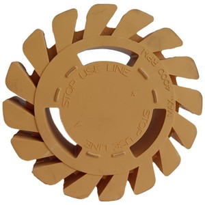 4 Inch Rubber <b>Grinding</b> <b>Wheel</b> 20 Mm Inner Diameter For Auto Repair And Household Use - Product Image 5