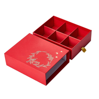 Boîte en papier décorative pour cadeau de mariage, avec Logo personnalisé, plusieurs tiroirs, noix salées, chocolat, dattes, Fruits secs et noix, emballage cadeau