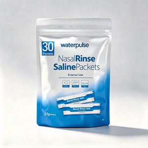 Waterpulse - Juego de sal isotónica para irrigación <span class=keywords><strong>nasal</strong></span> Neti Pot, paquetes de sal para limpieza <span class=keywords><strong>nasal</strong></span> para adultos y niños - Product Image 4