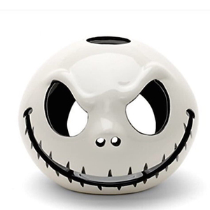 Couleur blanche en relief design maison vacances décor <span class=keywords><strong>pas</strong></span> <span class=keywords><strong>cher</strong></span> mignon personnalisé Halloween céramique citrouille bougie <span class=keywords><strong>lanterne</strong></span> bienvenue personnalisé - Product Image 6