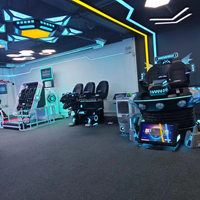 Funplaypark FUNPLAYVR-006 Guangdong VR 9D & 129DHS Motus Fun Kart de course 2 joueurs 3D VR avec siège à mouvement et casque portable