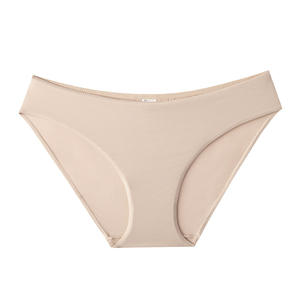 Gストリングレディースセクシーランジェリーレディースひも下着ファッション無地アイスシルクローウエストシンプルパンティー - Product Image 5