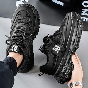 Zapatillas Deportivas Casuales para Hombre, Nuevas, de Alta Calidad, con Suela Antideslizante, Marca de Moda, Blancas, con Plataforma Interna para Aumentar la Altura - Product Image 2