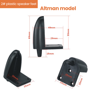 JINYUANHUA Haut-Parleur Plastique Anti-Vibration Pieds Coussinets Vis Rehaussement Système de Son Gamme Complète Audio Crossover DIY Accessoires - Product Image 3