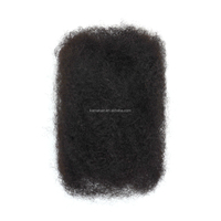 Pabrik KAMA langsung Micro Locs Crochet kepang massal rambut manusia Brasil untuk wanita hitam dengan keriting keriting & gaya Afro harga terbaik