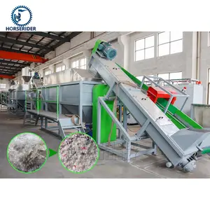 plastic and polythene recycling plant/plastic recycling machine for dry cleaning pp plastic bags