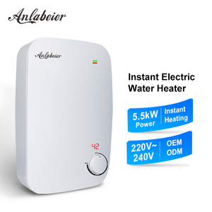 Calentador de Agua Eléctrico Instantáneo 2026 de 220V y 5.5KW con Control de Perilla, Duradero, para Baño, OEM/ODM, con Certificación CE - Product Image 3