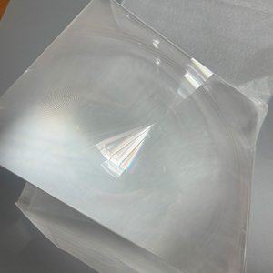 भित्तिचित्र लेंस pmma सामग्री 300x300 मिमी फोकल लंबाई के साथ 326 मिमी फोकल लंबाई 1.5-2 मिमी मोटाई - Product Image 4