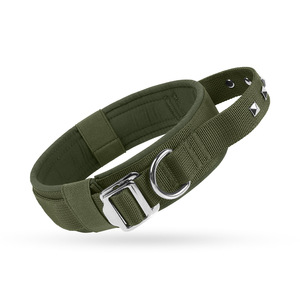 Fabriek Custom Design Mode Hoge Kwaliteit Klinknagel Studs Handvat Snelle Release Gewatteerde <span class=keywords><strong>Eva</strong></span> Webbing Tactische Dierenriem Hond Halsbanden - Product Image 4