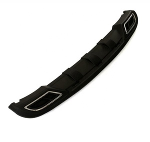 Difusor <span class=keywords><strong>de</strong></span> Parachoques Trasero <span class=keywords><strong>de</strong></span> Coche con Escape y Reflector Rojo para Hyundai Accent ELANTRA 2011 2012 2013 Kit <span class=keywords><strong>de</strong></span> Carrocería Piezas <span class=keywords><strong>de</strong></span> PP Accesorio <span class=keywords><strong>de</strong></span> Tuning - Product Image 1