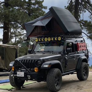 Waterproof Four-Season Hard Shell Car Rooftop <b>Tent</b> For Tente De Toit Camping 2-3 Person Vehicle Suv Trucks Rtt Overland Ladder - Product Image 3