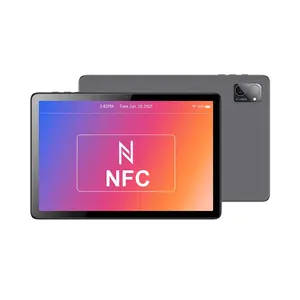Mejor venta NFC nuevo diseño 10,1 pulgadas Tablet PC fabricantes Android Tablet NFC pos terminal Tablet PC