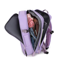 Sac à dos pour ordinateur portable, taille Ryanair 40x20x25cm, sac de cabine imperméable, sac de voyage personnalisé, chargement USB, fermeture éclair antivol