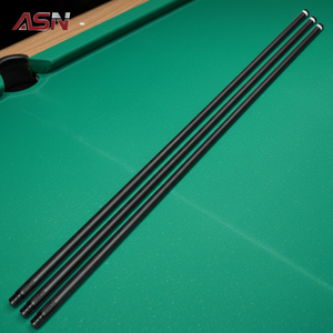 R-QJ Professional 12.5mm T700 Shaft de billard en fibre de carbone, rempli de mousse, à faible déviation, conique hybride, avec joint radial 3/8-8 - Product Image 1