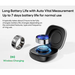 แหวนสมาร์ทวัดความดันโลหิต รุ่น 2301A ระบบแอนดรอยด์ ขายส่งแบบ OEM พร้อมฟังก์ชั่นติดตามการนอนหลับและฟิตเนส สำหรับผู้ชายและผู้หญิง เชื่อมต่อกับโทรศัพท์มือถือ พร้อมระบบตรวจสอบสุขภาพ - Product Image 6