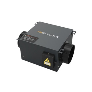 Boîtes de filtration d'air en acier inoxydable de 6 pouces, 350 m3/h, solution de filtration d'air, filtres HEPA et à charbon pour toute la maison - Product Image 1