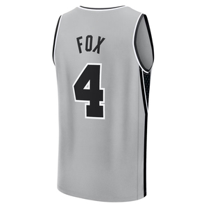 San Antonio pour hommes 2025 # 4 Maillots de basket personnalisés Fox, chemises brodées, uniformes pour jeunes - Product Image 3