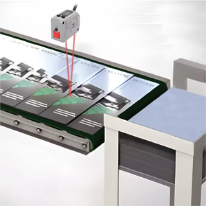 חיישן מרחק לייזר 2 מטר במחיר נמוך, חיישן תזוזה פוטואלקטרי אופטי ליישומי אוטומציה - Product Image 4