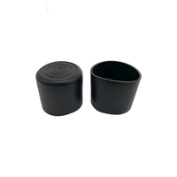Embout de protection circulaire en PVC souple pour tube, capuchon en plastique pour cadre métallique de meuble, modèle GOFAI GF-84