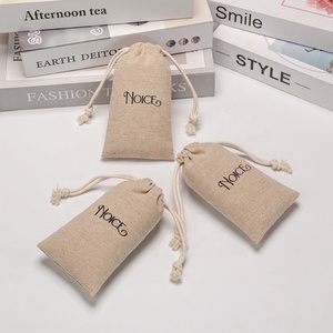 Biểu Tượng Tùy Chỉnh In Vải Bố Hessian Cà Phê Món Quà Giáng Sinh Dây Kéo Đay <span class=keywords><strong>Gunny</strong></span> <span class=keywords><strong>Pouch</strong></span> Nâu Bông Chuỗi Đay Túi - Product Image 3