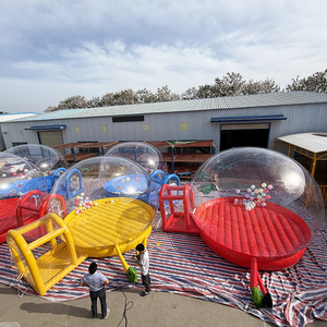 Casa <span class=keywords><strong>de</strong></span> Brinco Inflable Transparente <span class=keywords><strong>de</strong></span> PVC <span class=keywords><strong>de</strong></span> Grado Comercial, Ligera, con Diseño <span class=keywords><strong>de</strong></span> Dibujos Animados, 3x3m, para Niños, Uso Comercial <span class=keywords><strong>en</strong></span> Interiores/Exteriores - Product Image 6