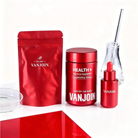 Bouteilles et pots en verre givré métallisé argenté vides pour gommes, vitamines, capsules et suppléments, 100ml, 180ml, 200ml, 250ml, 500ml
