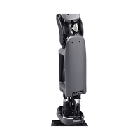 Boîtier de capteur robotique moulé sous pression de précision CNC personnalisé boîtier Lidar en alliage d'aluminium avec revêtement pour robots