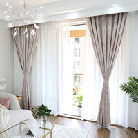 Innermor Rideaux en tissu occultant 3D Jacquard personnalisés pour chambre cuisine salon