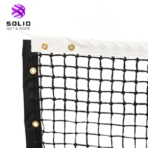 Custom match tennis net Top 6 layers double thickened Durable Heavy duty Thickened Standard 42ft length UV and cold resistant