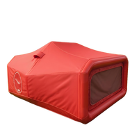 Tente gonflable colorée Tente gonflable personnalisée imperméable portable PVC gonflable Maison de camping Tente de camping extérieur