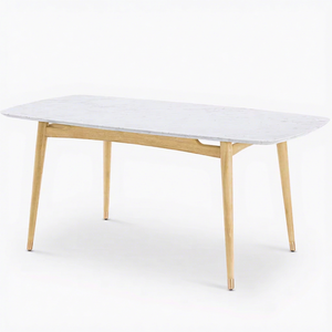Ensemble de table à manger en bois moderne, meubles de salle à manger pour la maison, l'appartement, la ferme, la villa, l'hôtel, l'école, l'hôpital - Product Image 1