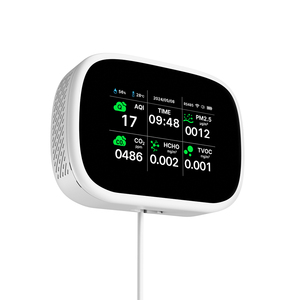 Detector de qualidade do ar 10 em 1, <span class=keywords><strong>monitor</strong></span> LCD de parede de 3,5 polegadas, medidor de <span class=keywords><strong>CO2</strong></span> e analisador interno - Product Image 2