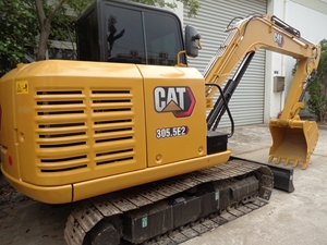 Mini-excavatrice Caterpillar 305 d'occasion, 5 tonnes, CAT 305, excavatrice sur chenilles, 90% neuve, bon état, matériel de construction - Product Image 6
