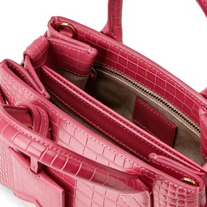 Borsa a Mano <span class=keywords><strong>Rosa</strong></span> con Stampa Coccodrillo, Mini Tote di Lusso, Borsa a Tracolla da Donna alla Moda, Pochette Portatile per Feste, Personalizzabile, OEM&ODM di Fabbrica - Product Image 2