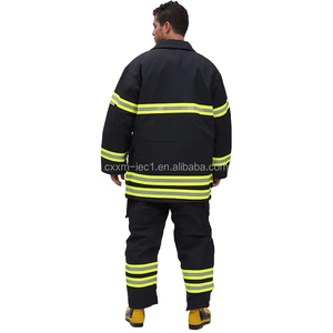 Giacca antincendio del produttore vestito da vigile del fuoco con uniforme in lamina di alluminio Nomex - Product Image 2
