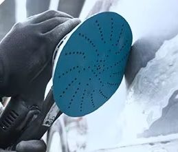 5 pouces 8 trous papier abrasif bleu papier abrasif disques abrasifs pour crochet et boucle <span class=keywords><strong>Festool</strong></span> <span class=keywords><strong>ponceuse</strong></span> - Product Image 6