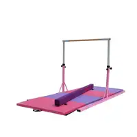 Einstellbare 130cm Sport training Kip Fitness geräte Gymnastik Kinder Horizontal Bar für zu Hause