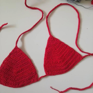   Bikini en crochet fait main, modèle Happiness Top - Product Image 1