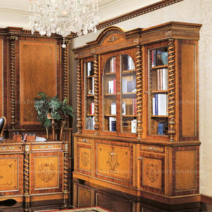 Archivador <span class=keywords><strong>barroco</strong></span> francés de lujo, color brillante para sala de lectura o solución de almacenamiento de libros de estudio - Product Image 3