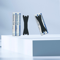 Bandelettes nasales anti-ronflement JIEBAO Double Wings noires, anti-congestion, sans médicament, sans latex, pour une respiration confortable