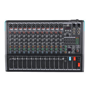 Bàn trộn âm thanh chuyên nghiệp kỹ thuật số 12 kênh Cooyinka tích hợp 99 hiệu ứng Reverb DSP dành cho nhạc DJ - Product Image 2