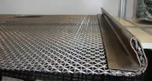 Sand Gravel Crusher Hooked Vibrating Sieve Screen Mesh 65mn Stainless Steel Crimped Wire Mesh For Mining And Quarry