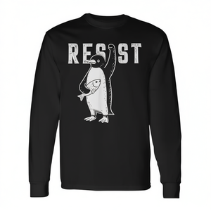 Camiseta de manga larga Penguin Resist contra las tarifas - Product Image 2