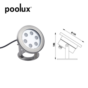 6 Leds haute puissance 304SS IP68 <span class=keywords><strong>LED</strong></span> submersible lumières <span class=keywords><strong>piscine</strong></span> lumières fontaine <span class=keywords><strong>LED</strong></span> ampoules - Product Image 6