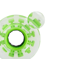 Fabrication OEM ODM sur mesure de roues de skateboard en PU de 58 mm * 32 mm avec éclairage LED à induction électromagnétique